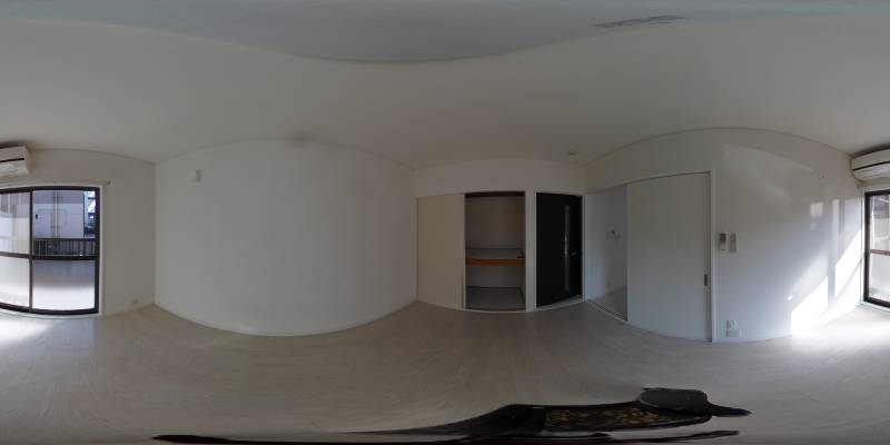 パノラマ画像洋室