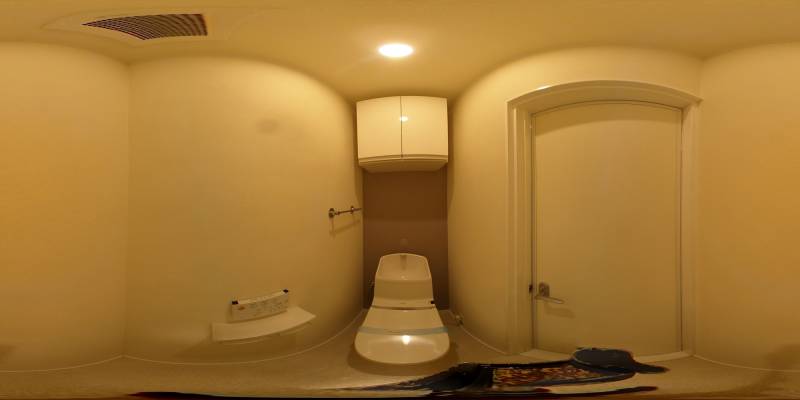 パノラマ画像トイレ