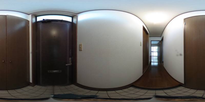 パノラマ画像玄関