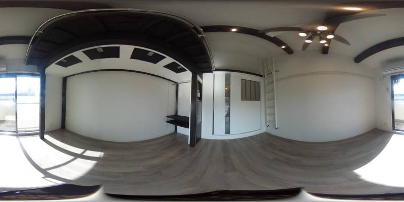 パノラマ画像洋室