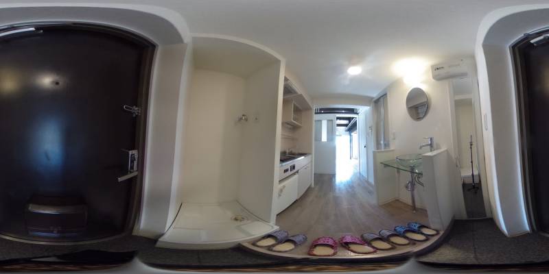 パノラマ画像玄関