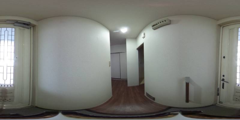 パノラマ画像玄関