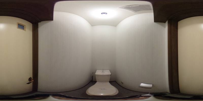 パノラマ画像トイレ