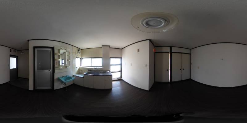 パノラマ画像リビング