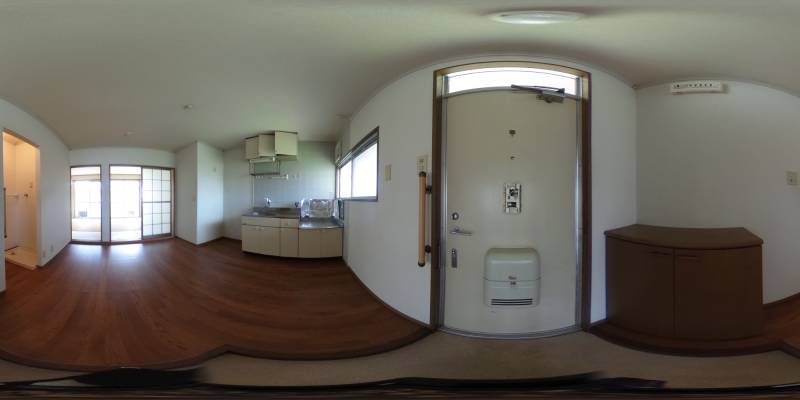 パノラマ画像玄関