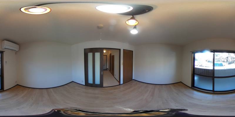 パノラマ画像洋室