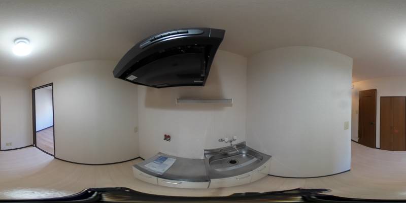 パノラマ画像キッチン