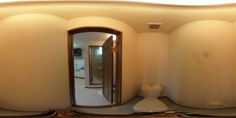 パノラマ画像トイレ