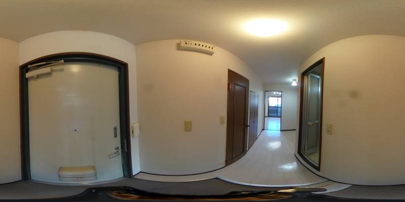 パノラマ画像玄関