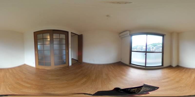 パノラマ画像洋室