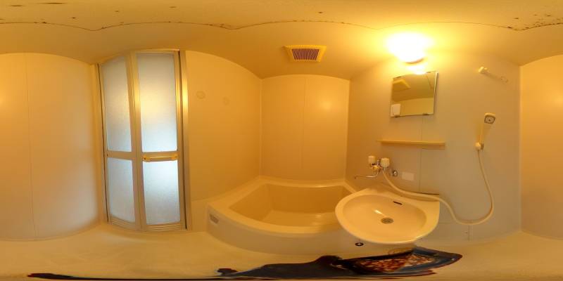 パノラマ画像バスルーム