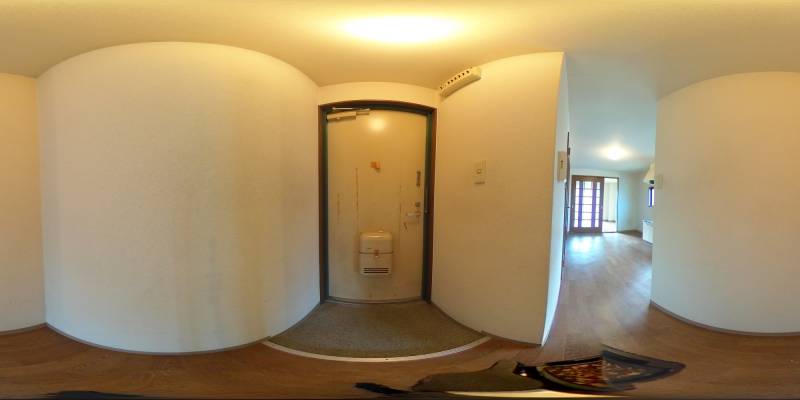 パノラマ画像玄関