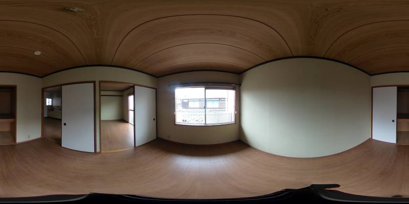 パノラマ画像洋室