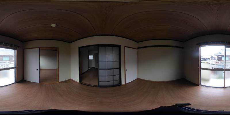 パノラマ画像洋室