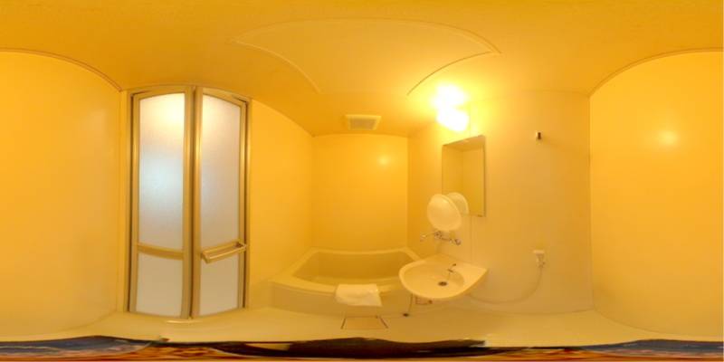 パノラマ画像バスルーム