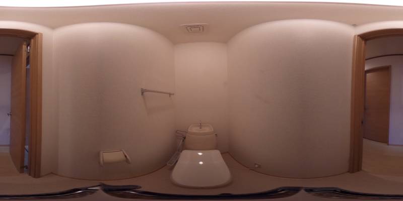 パノラマ画像トイレ