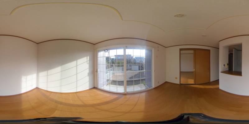 パノラマ画像リビング