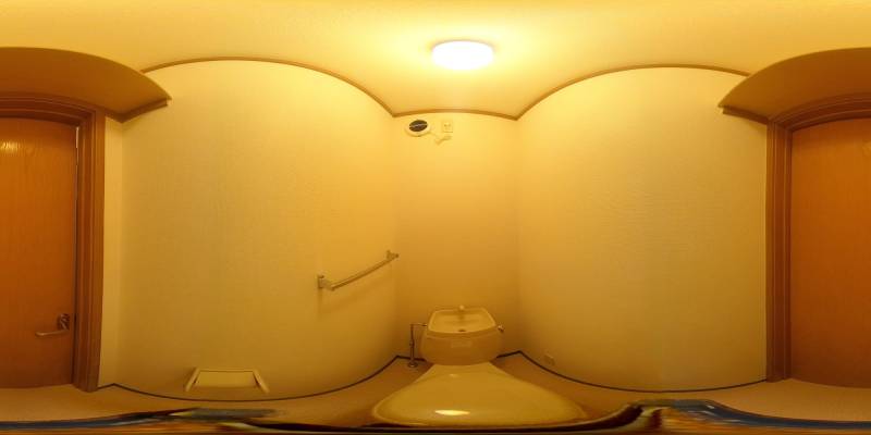 パノラマ画像トイレ
