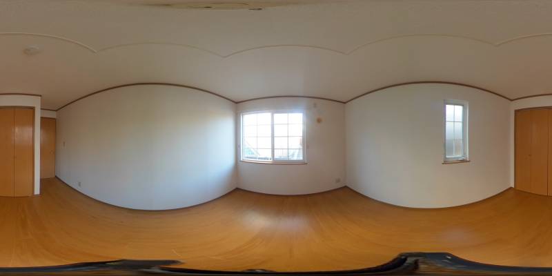 パノラマ画像洋室