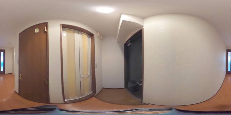 パノラマ画像玄関