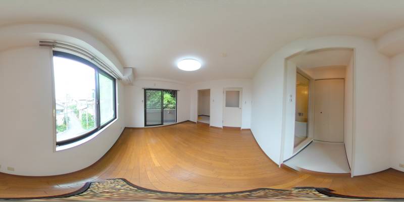 パノラマ画像洋室