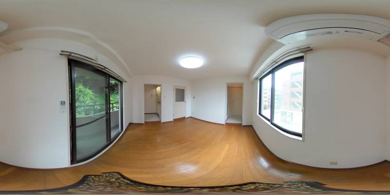 パノラマ画像洋室