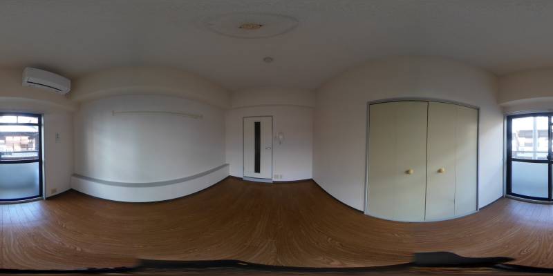 パノラマ画像洋室