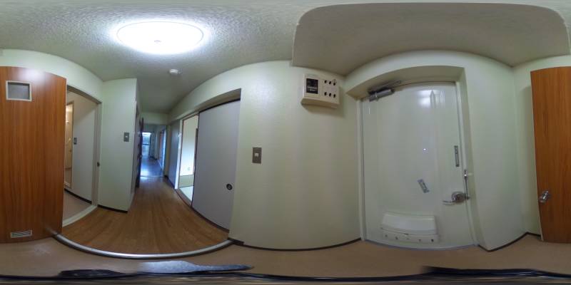 パノラマ画像玄関