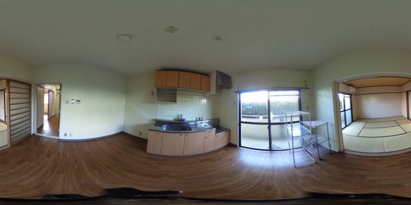 パノラマ画像リビング