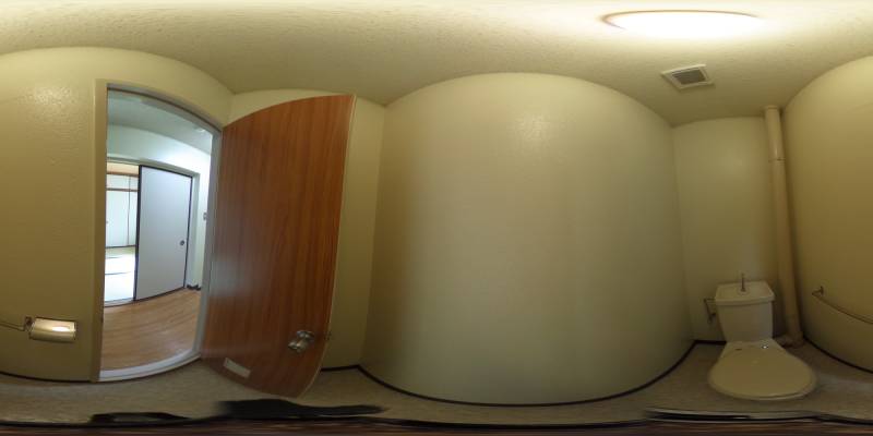 パノラマ画像トイレ