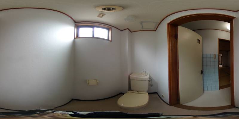 パノラマ画像トイレ