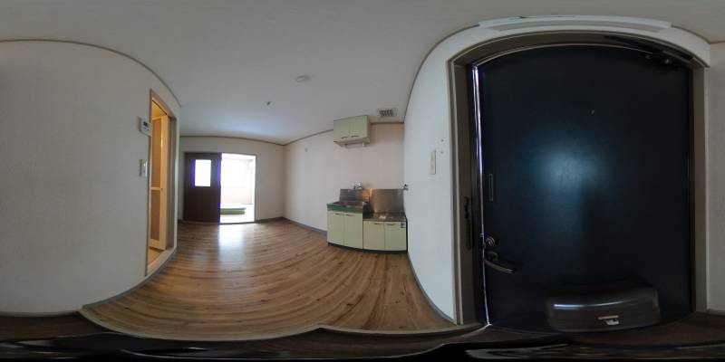 パノラマ画像玄関