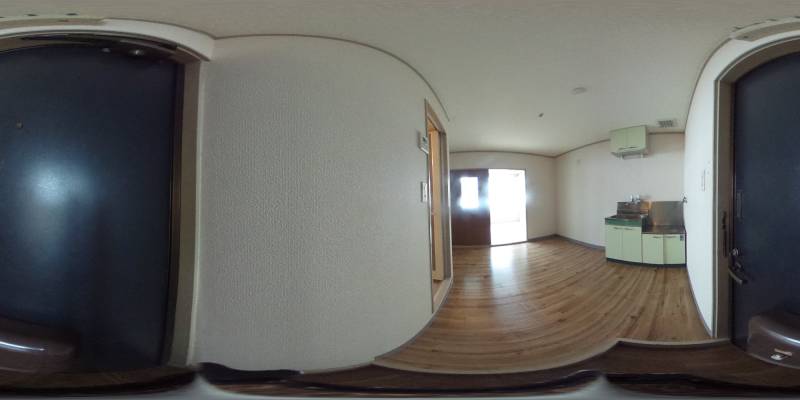 パノラマ画像玄関