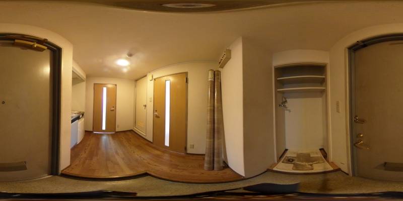 パノラマ画像玄関