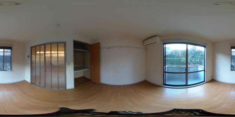 パノラマ画像洋室