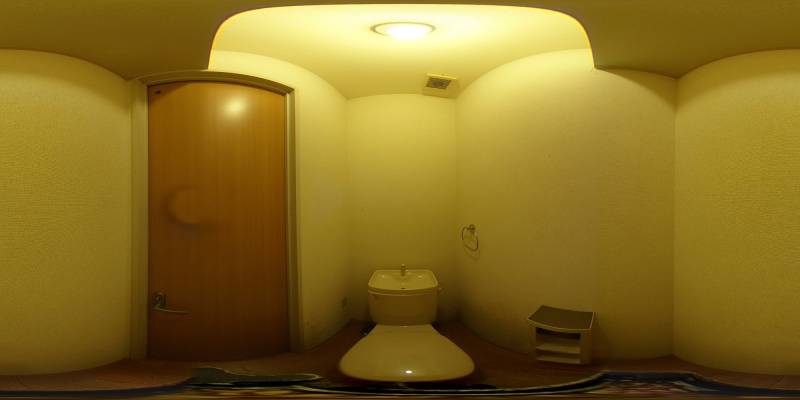 パノラマ画像トイレ