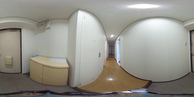 パノラマ画像玄関