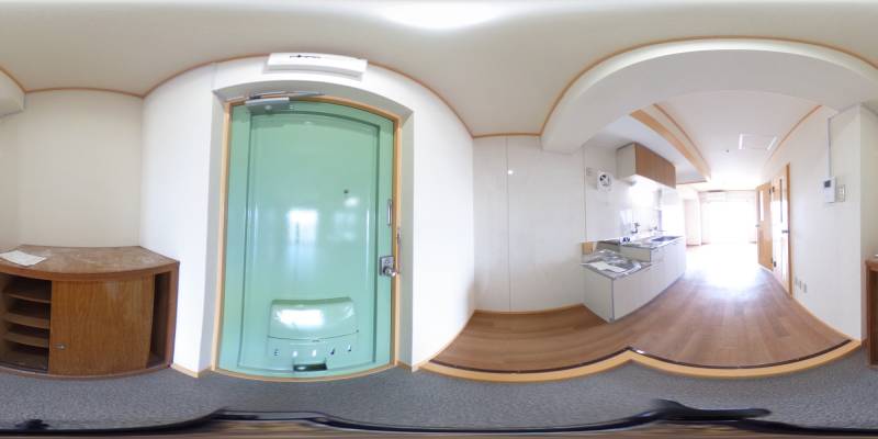 パノラマ画像玄関