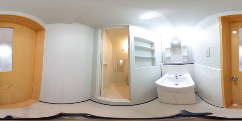 パノラマ画像洗面所