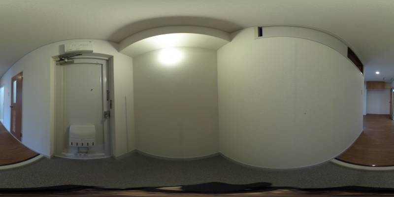 パノラマ画像玄関