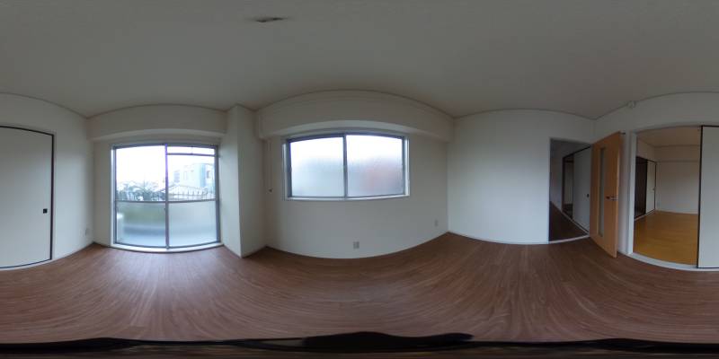 パノラマ画像洋室