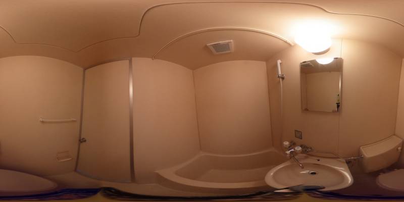 パノラマ画像バスルーム