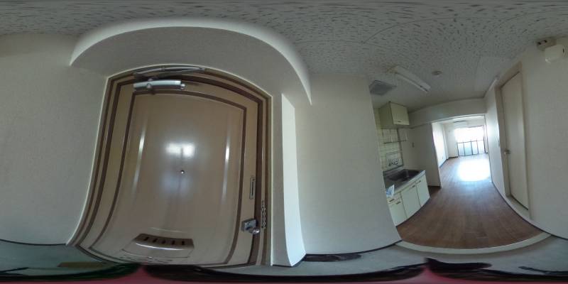 パノラマ画像玄関