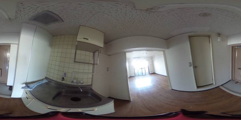 パノラマ画像キッチン