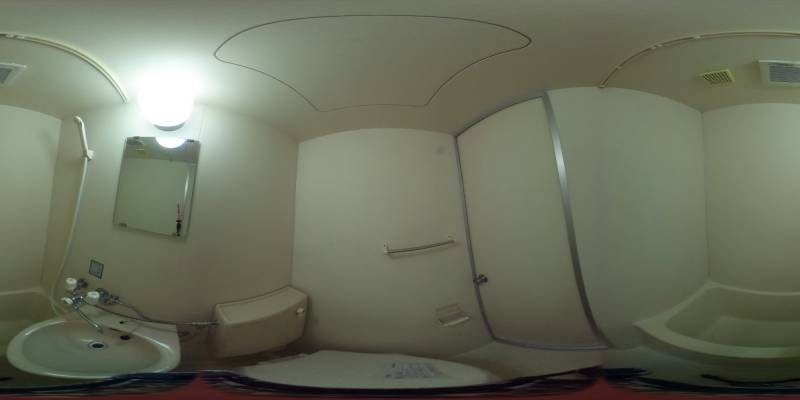 パノラマ画像バスルーム