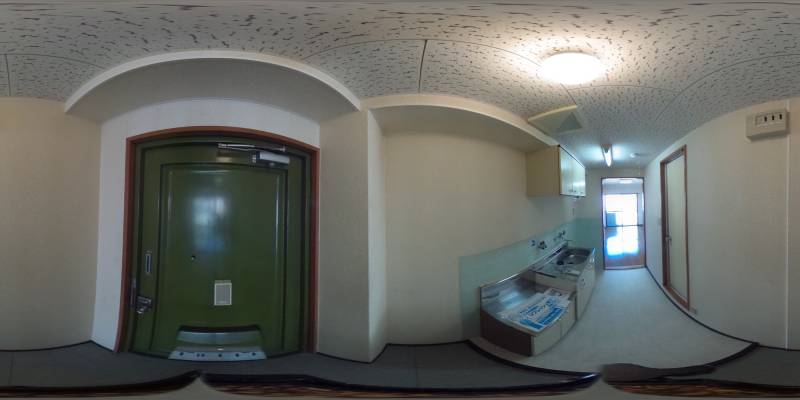 パノラマ画像玄関