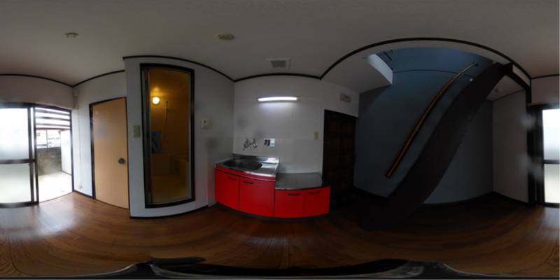 パノラマ画像リビング