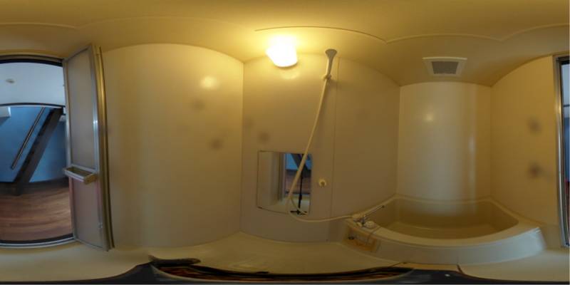 パノラマ画像洗面所