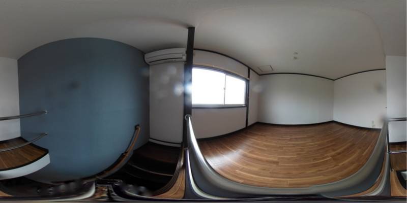 パノラマ画像洋室