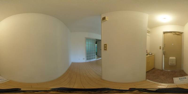 パノラマ画像玄関